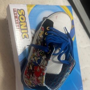 Sonic the Hedgehog Kids Sneakers - Blue and White